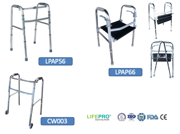 Andaderas de Aluminio LPAP-56