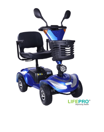 Vehículo de Transporte Eléctrico LPVD-1001 Azul